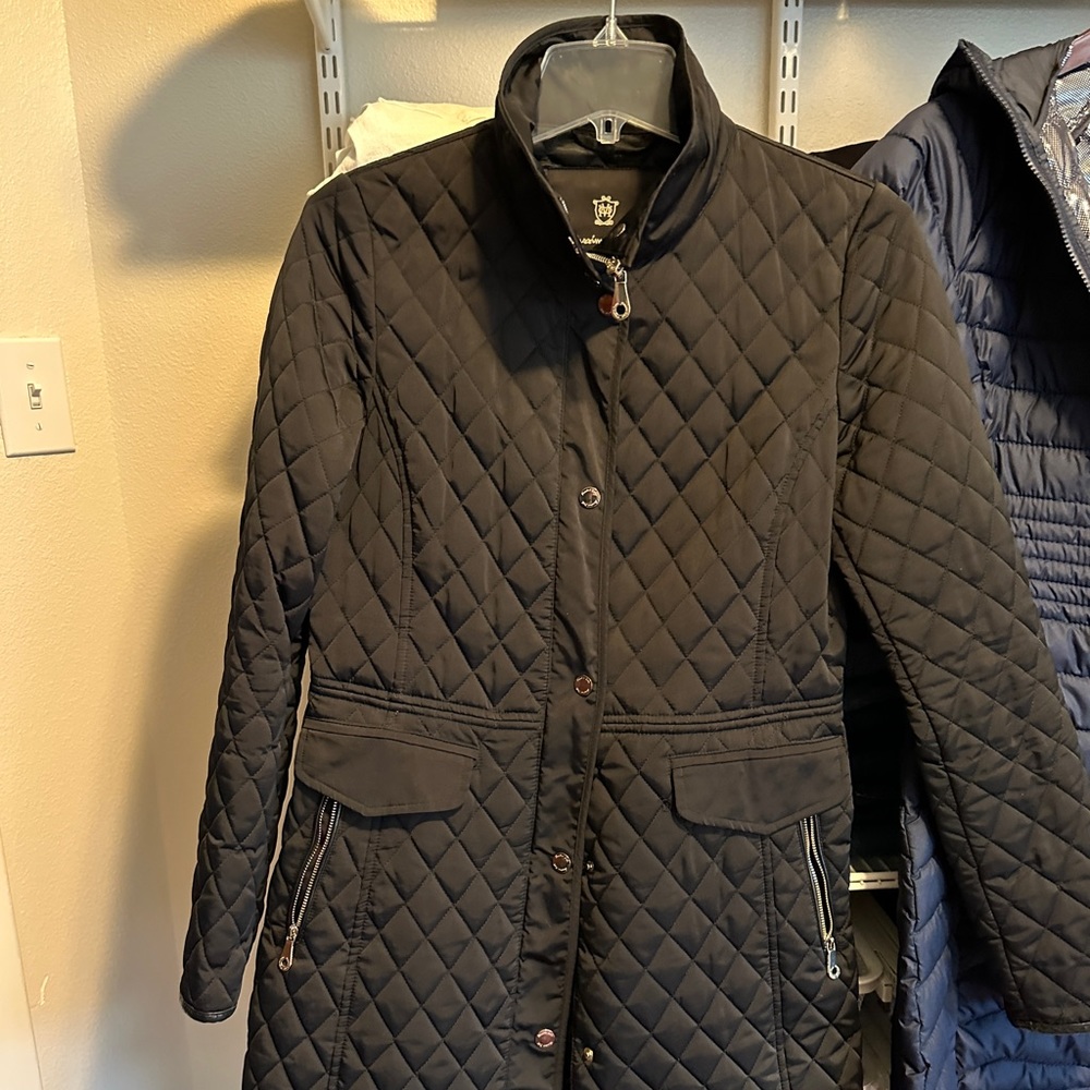 Massing Dutti Quilted Long Jacket